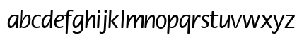 QTFloraline Regular Lowercase Preview