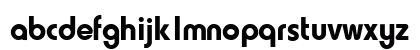 QTHowardTypeFat Regular Lowercase Preview
