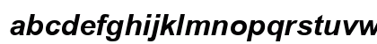 H-Arial Bold Italic Preview