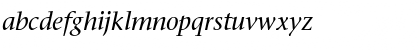 StoneSerif LT Italic Font