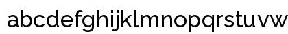 Raleway VF Beta Regular Lowercase Preview