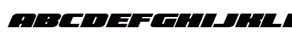 Rapid Response Expanded Italic Regular Preview
