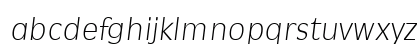 RavennaSerial-Xlight Italic Lowercase Preview