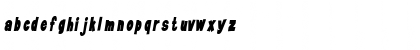 JiffyCondensed Italic Font