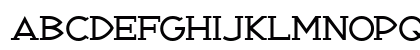 Republik Serif ICG 01 Regular Lowercase Preview