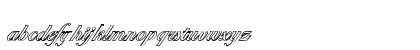 BallantinesOutline Regular Lowercase Preview