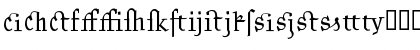 Kantor Ligatures Regular Font