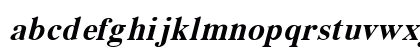 AWRomanGk Bold Italic Preview