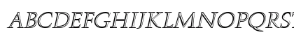 RomanStonecut Italic Preview