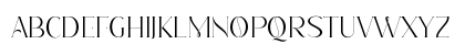 Romantic Serif Regular Lowercase Preview