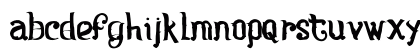 Rosa Regular Lowercase Preview