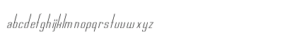Rschasline Italic Lowercase Preview