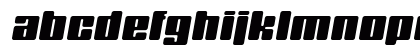 Rush Two Regular Lowercase Preview
