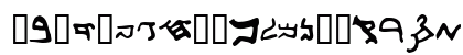 Samaritan Script 300 B.C. Regular Preview