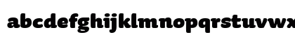Sauna-Black Regular Lowercase Preview