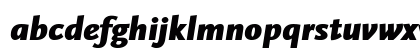 ScalaSans Black Italic Lowercase Preview