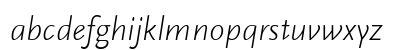 ScalaSans LightItalic Preview