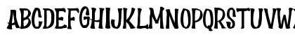 Scary House Regular Lowercase Preview