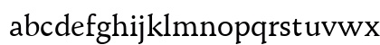 Schneidler Md BT Medium Lowercase Preview