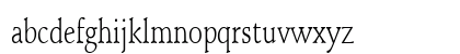 Schroeder Condensed Normal Lowercase Preview