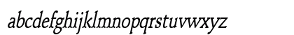 Schroeder Condensed Bold Italic Preview