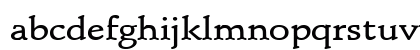 Schroeder Wide Bold Lowercase Preview