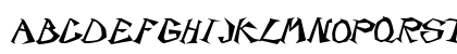 Scorpion Black Lowercase Preview