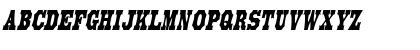 LibertySpikeCondensed Oblique Font
