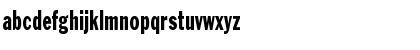 LibraryGothicHeavyCondensed Regular Font