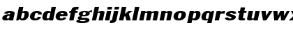 LibraryGothicHeavyExtended Italic Font