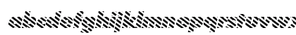 BarberPole Italic Lowercase Preview