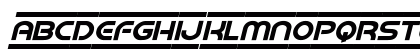 Barcade Italic Italic Lowercase Preview