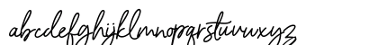 Barcelony Regular Lowercase Preview