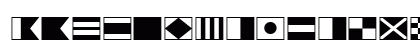 Semaphore BT Regular Lowercase Preview