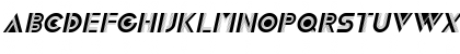 LivelyDisplayCaps Italic Font