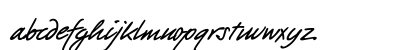 Barguzin Script Regular Lowercase Preview