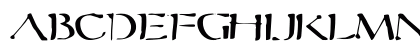 Sever Regular Lowercase Preview