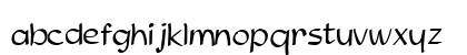Kismet Regular Lowercase Preview