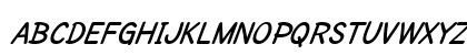 SF Cartoonist Hand SC Bold Italic Preview