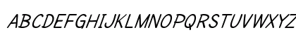 SF Cartoonist Hand SC Italic Preview