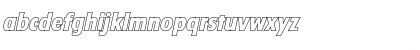 LuisBeckerOutline-ExtraBold Italic Font