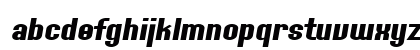 SF Willamette Extended Bold Italic Lowercase Preview