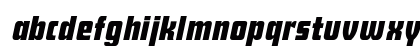 Shylock Bold Italic Lowercase Preview