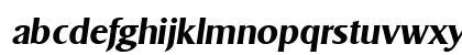 Sigvar-Serial BoldItalic Lowercase Preview
