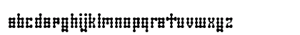 Skeletor Stance Regular Lowercase Preview
