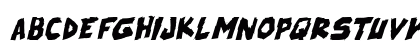 skrunch Italic Lowercase Preview