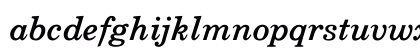 Skt Centurion Bold Italic Lowercase Preview
