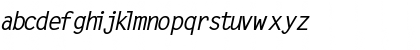 MicrofineSSK Bold Italic Font