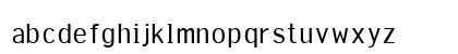 SonGothic Book Lowercase Preview