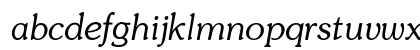 Souvenir LightItalic Preview